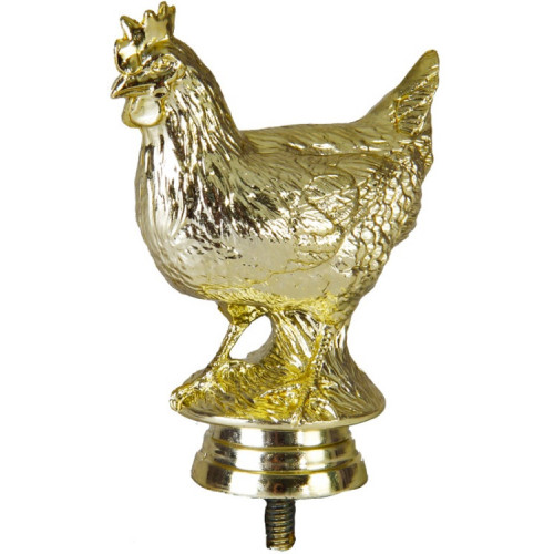 Фигурка пластиковая Курица 8127-1 10,2см