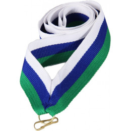 Лента (шир.22 мм)  V2-W/BL/GN Тюмень