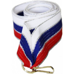 Лента (шир.22 мм)  V2-W/BL/RD-SIL