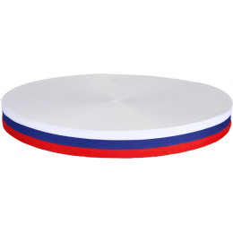 Лента в рулоне (шир.22 мм) V22-W/BL/RD, м