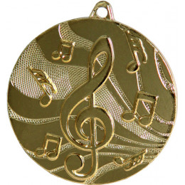 Медаль Музыка (50) MMC3550/G G-2,5мм