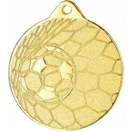 Медаль Футбол MMC0350/G (40) G-2мм