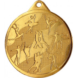 Медаль Танцы MMC35050/G (50) G-2мм