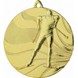 Медаль Лыжи MMC3350/G (50)