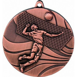 Медаль Волейбол MMC2250/B (50) G - 2.5мм