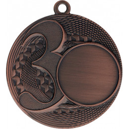 Медаль 3 место MMC5057/B 50(25) G-2мм