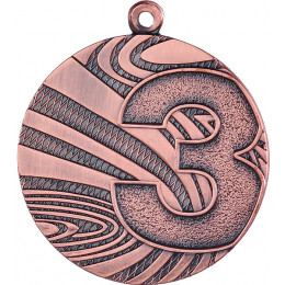 Медаль 3 место MMC6040/B 40 G - 2мм