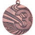 Медаль 3 место MMC6040/B 40 G - 2мм Медаль 3 место MMC6040/B 40 G - 2мм