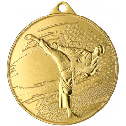 Медаль Карате MMC4509/G (45) G-1,5мм