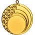 Медаль MMC9045/G 45(25) G-2мм