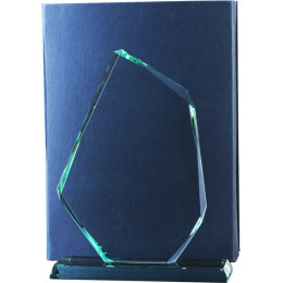 Награда стеклянная GL0002/FP 250х190мм(10) футляр в комплекте