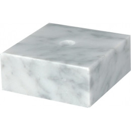 Цоколь мраморный белый 86х86х30 WM8630