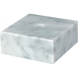 Цоколь мраморный белый 75х75х40 WM7540