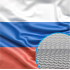 Флаг РФ из готового полотна (флажная сетка) 150х225