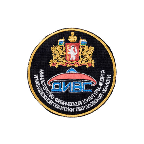 Шеврон вышитый, нить обычная   31-50 см2