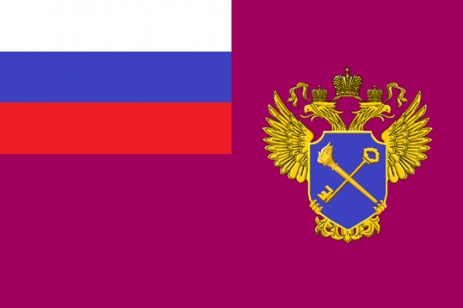 Флаг Федеральной службы финансово-бюджетного надзора (Росфиннадзор)                                               