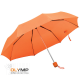 Зонт складной "Foldi" оранжевый 