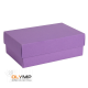 Коробка картонная фиолетовый 