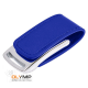 USB flash-карта "Lerix"  синий, серебристый 