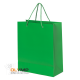 Пакет подарочный GLAM 27х12х32  см зеленый 