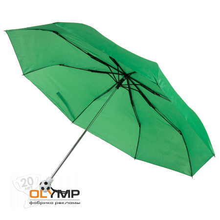 Зонт складной FOOTBALL                                                                                     зеленый   