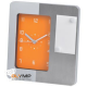Часы настольные "Futura" с магнитами для записок  оранжевый 