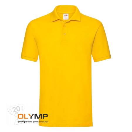 Рубашка поло мужская PREMIUM POLO 180                                                                                     желтый   