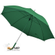 Зонт-трость с пластиковой ручкой зеленый 