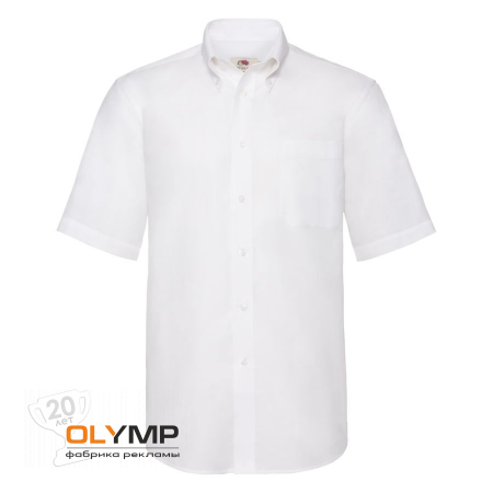 Рубашка "Short Sleeve Oxford Shirt"                                                                                     белый   