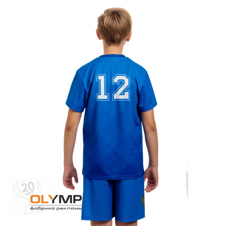 Форма волейбольная детская с коротким рукавом и O-вырезом