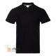 Рубашка поло мужская STAN хлопок/полиэстер 185, 104 чёрный 