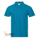 Рубашка поло мужская STAN хлопок/полиэстер 185, 04 лазурный 