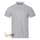 Рубашка поло мужская STAN хлопок/полиэстер 185, 104 серый меланж 